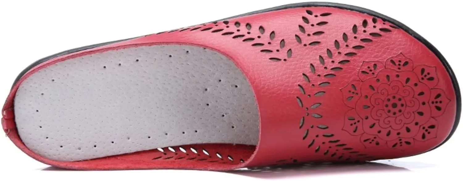 2024 Women's Hollowed Out Casual Fashion Flat Mules