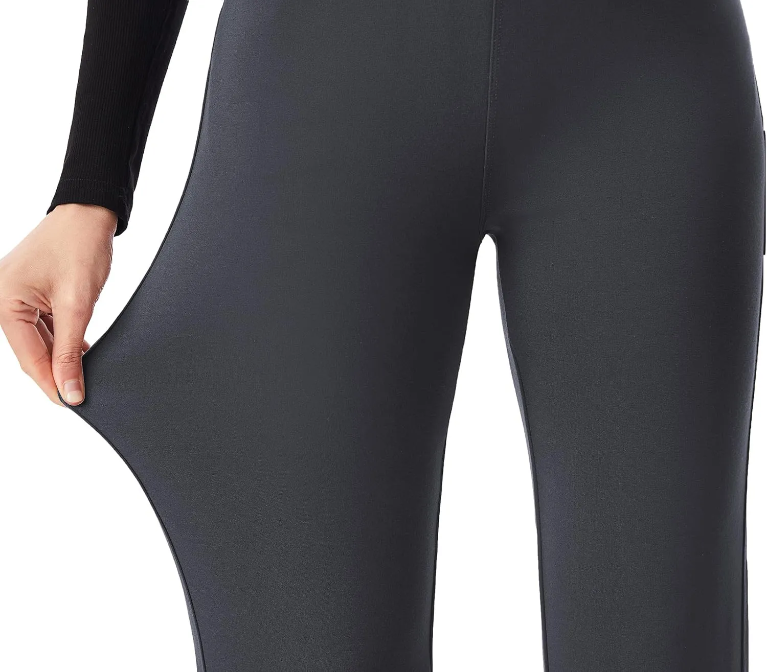 AFITNE Women's Dress Pants 2025 Stretchy Straight Leg Yoga Work Slacks with Pockets Business Casual Pants Petite/Regular/Tall