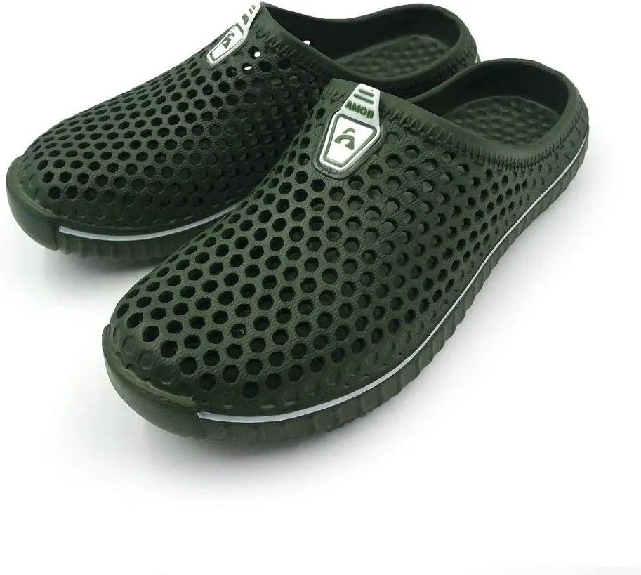 Amoji Unisex Garden Clogs Shoes Slippers Sandals AM1702