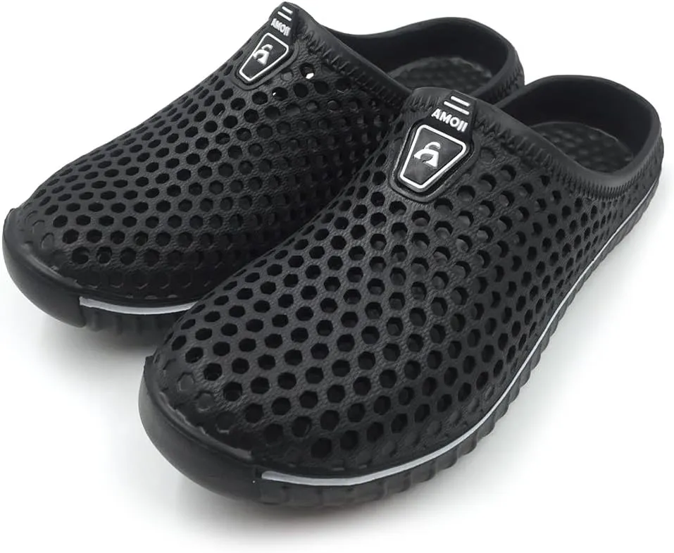 Amoji Unisex Garden Clogs Shoes Slippers Sandals AM1702