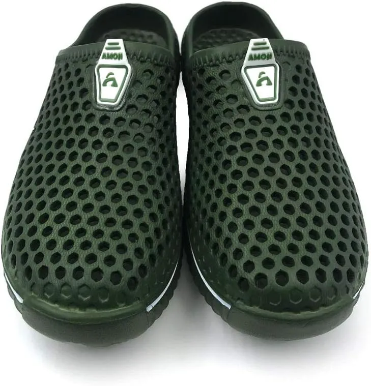 Amoji Unisex Garden Clogs Shoes Slippers Sandals AM1702