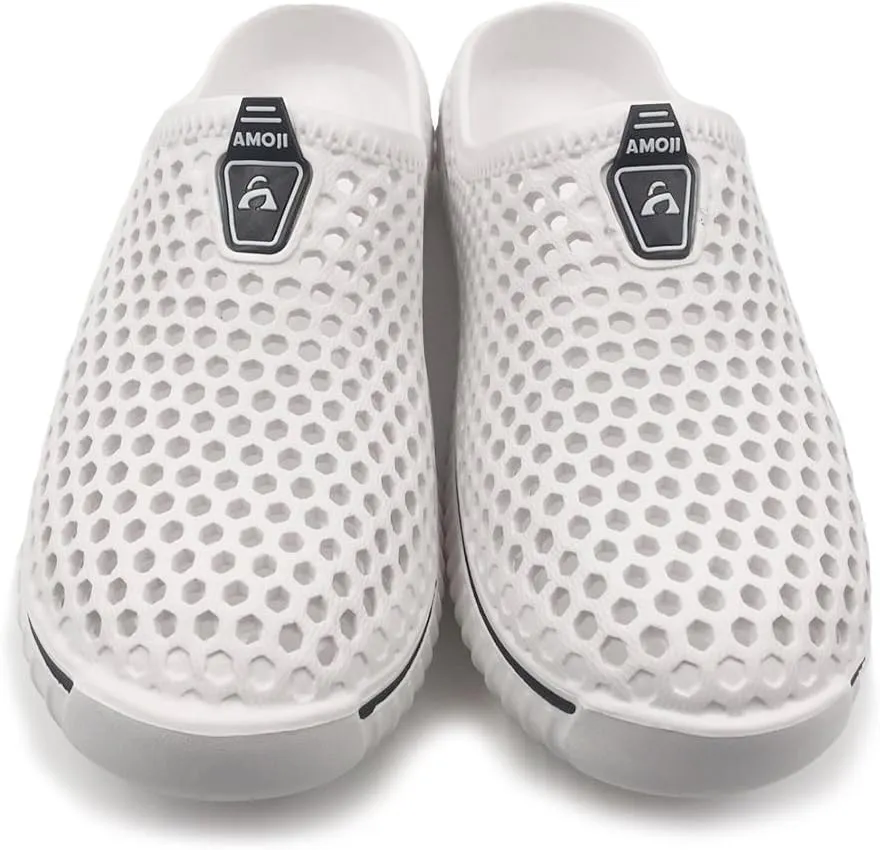 Amoji Unisex Garden Clogs Shoes Slippers Sandals AM1702
