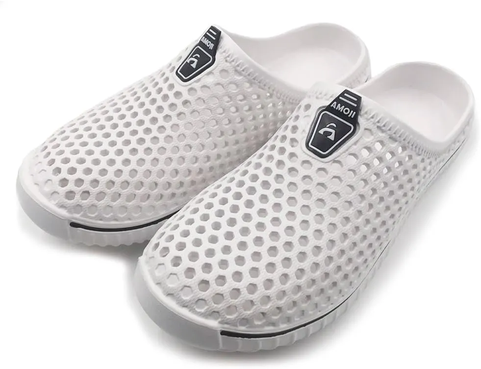 Amoji Unisex Garden Clogs Shoes Slippers Sandals AM1702