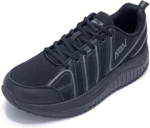 AOV Men's Walking Shoes Arch Support Plantar Fasciitis Sneakers Orthotic Fashion Tennis Sneakers for Gym Workout