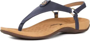 Athlefit Women's Comfortable Orthopedic Sandals Thong Dressy T-Strap Orthotic Casual Summer Arch Support Sandals