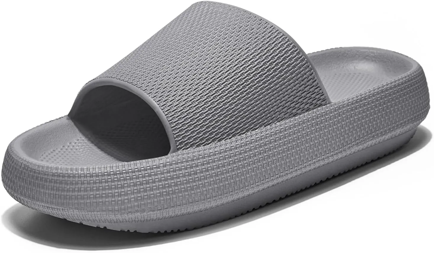 ATHMILE Cloud Slippers for Women Pillow Slides for Men Shower Shoes Thick Sole House Shoes for Bathroom Indoor Outdoor Summer Pool Swim Vacation Beach Essentials