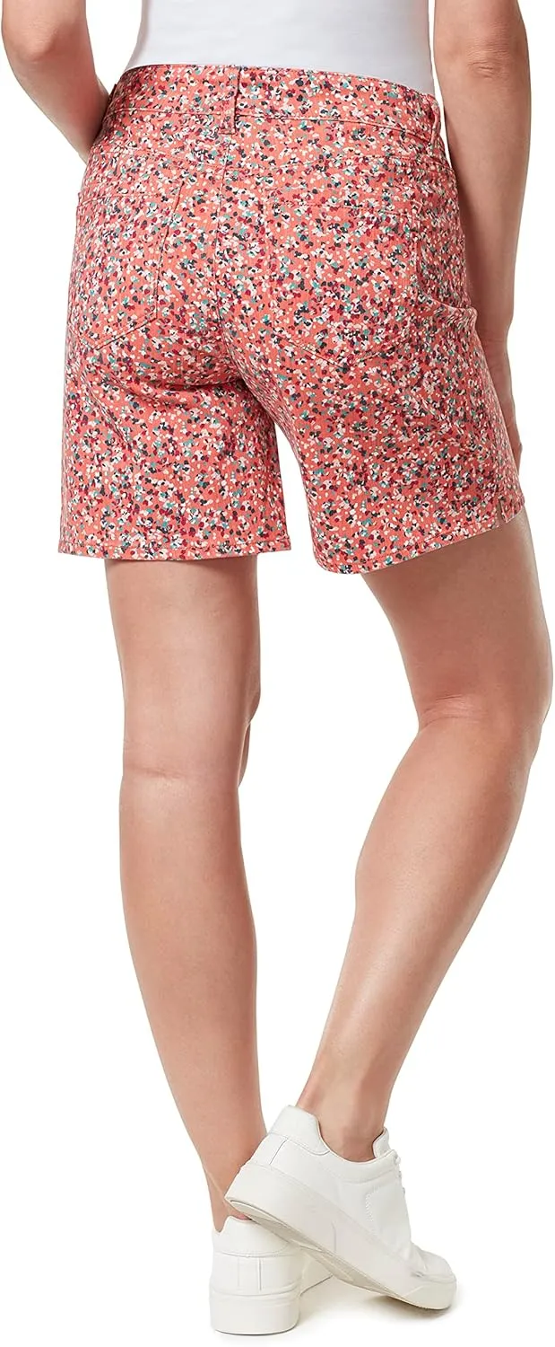 Bandolino Women's Mandie High Rise 6" Go-to Short