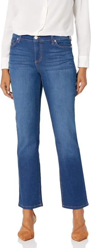 Bandolino Women's Mandie Signature Fit 5 High Rise Jean Petite