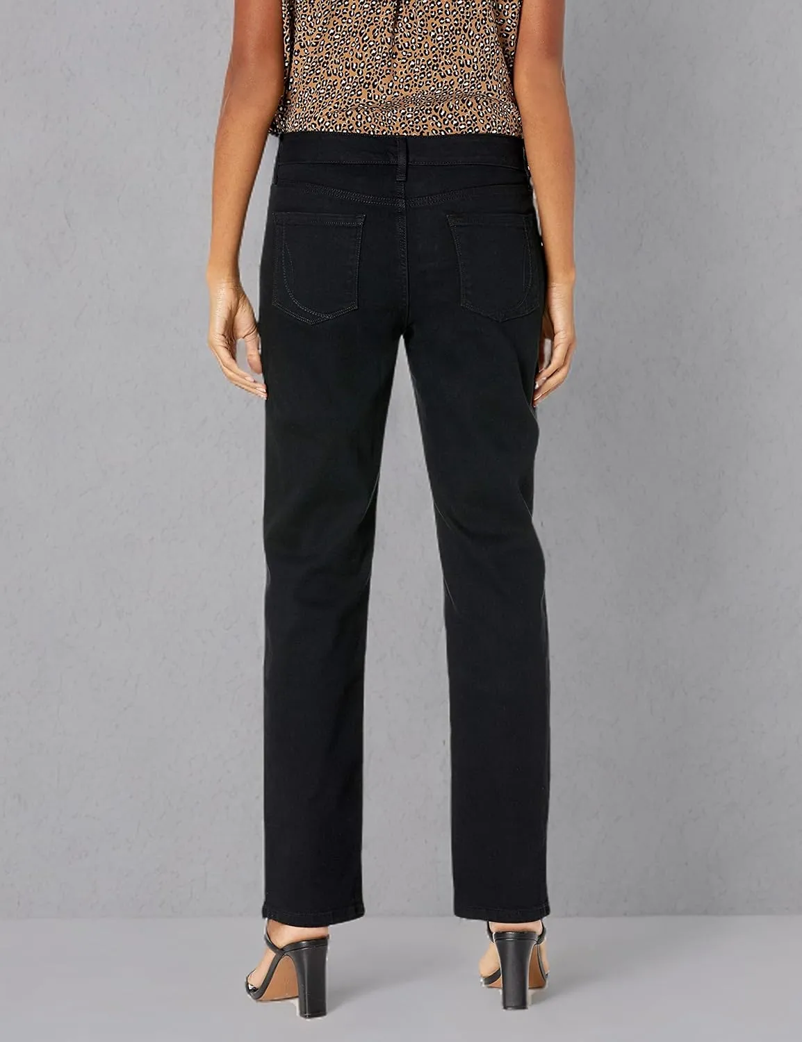 Bandolino Women's Mandie Signature Fit 5 High Rise Jean Petite