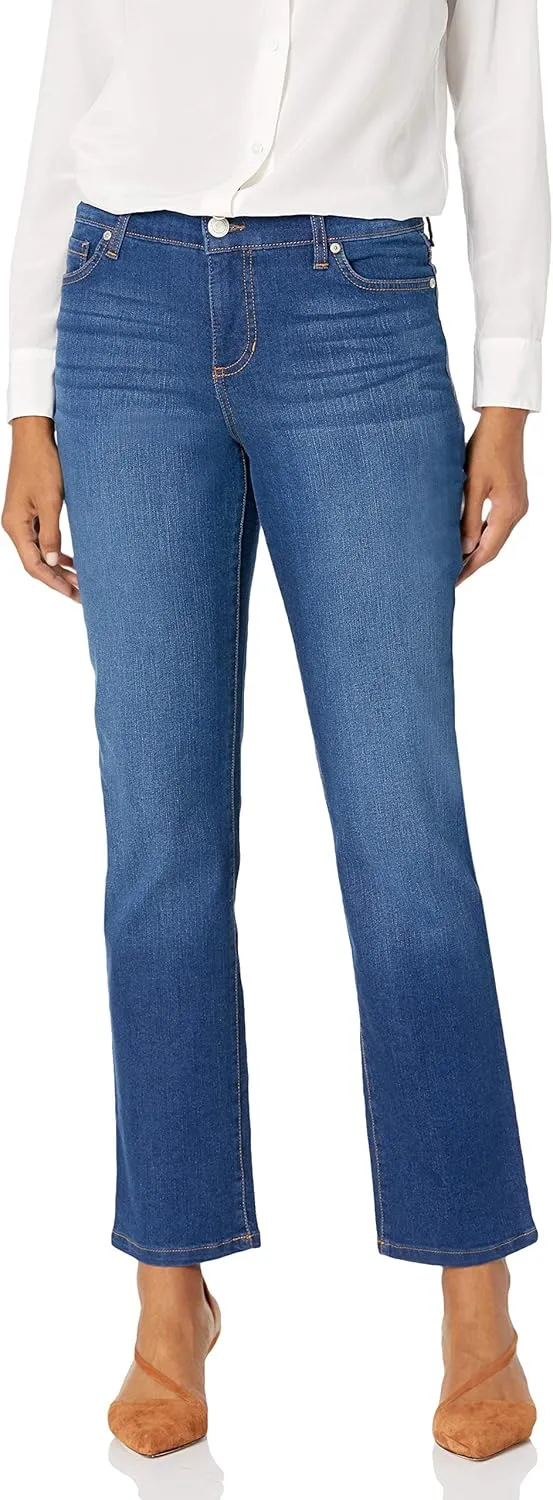 Bandolino Women's Mandie Signature Fit 5 High Rise Jean Petite
