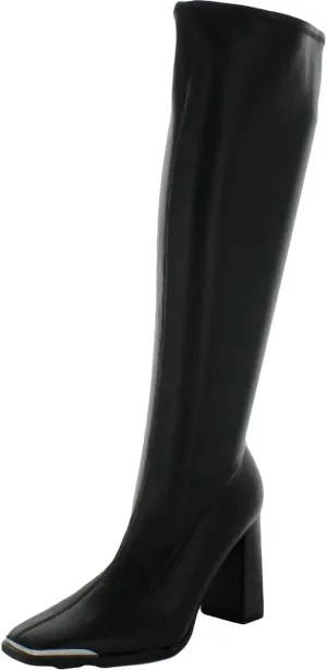 Bar III Womens Haydin Dressy Square Heel Knee-High Boots