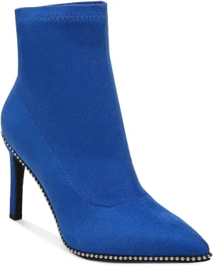 Bar III Womens Melanay Studded Stretch Ankle Boots