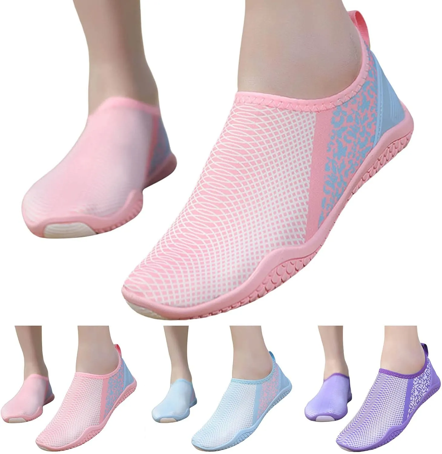 Barefoot Water Shoes Quick Dry Aqua Socks for Women Men Beach Swim Pool Surf Hiking Kayaking Yoga Outdoor Sports Activities