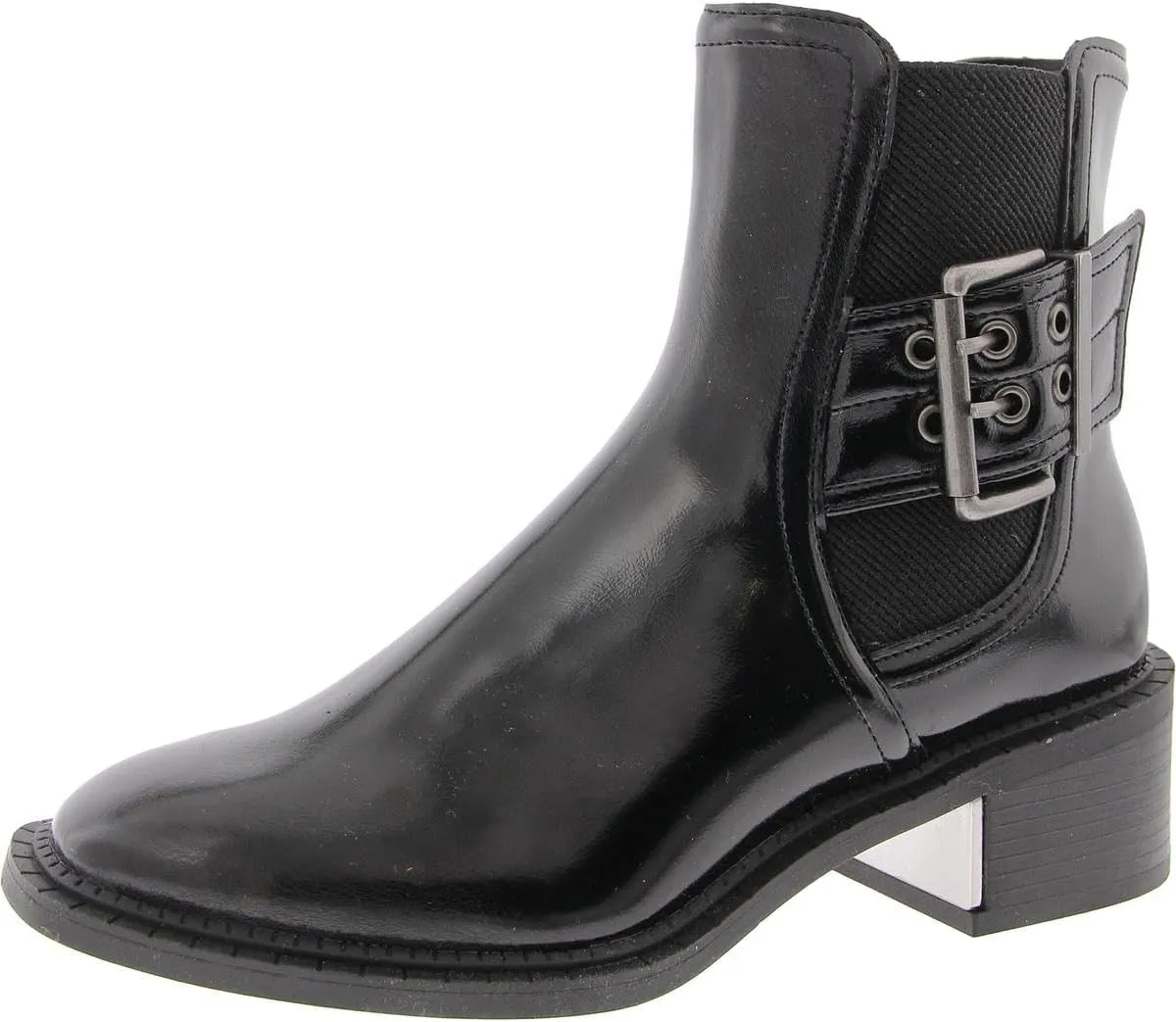 BCBGeneration Womens BOVEE Buckle Motorcycle Boots