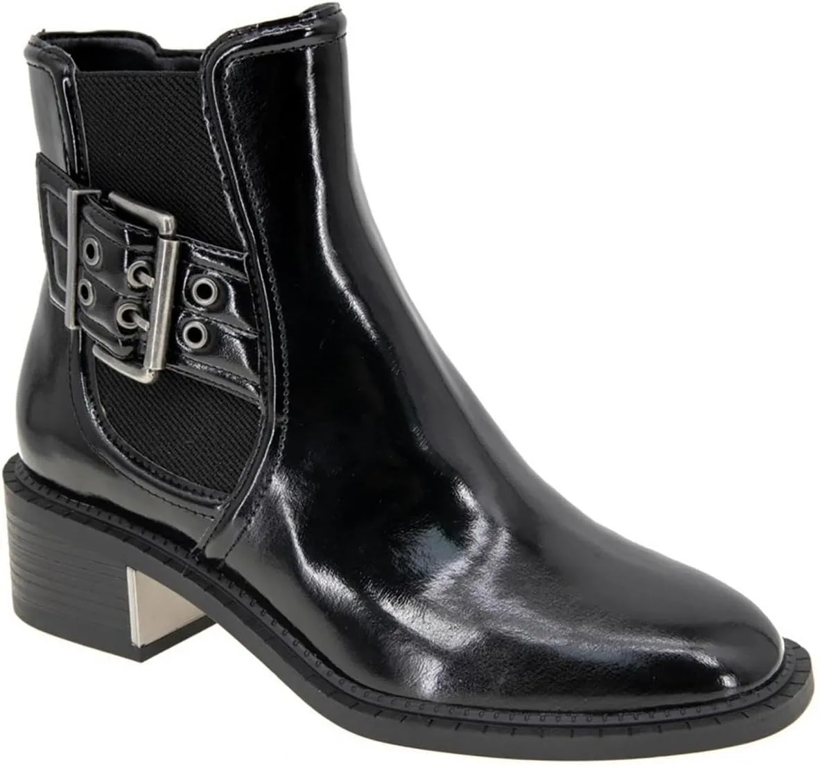 BCBGeneration Womens Buckle Motorcycle Boots