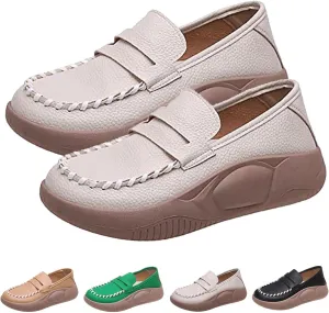 Biscalo Loafers for Women, Soft-Soled Corrective Loafers for Women
