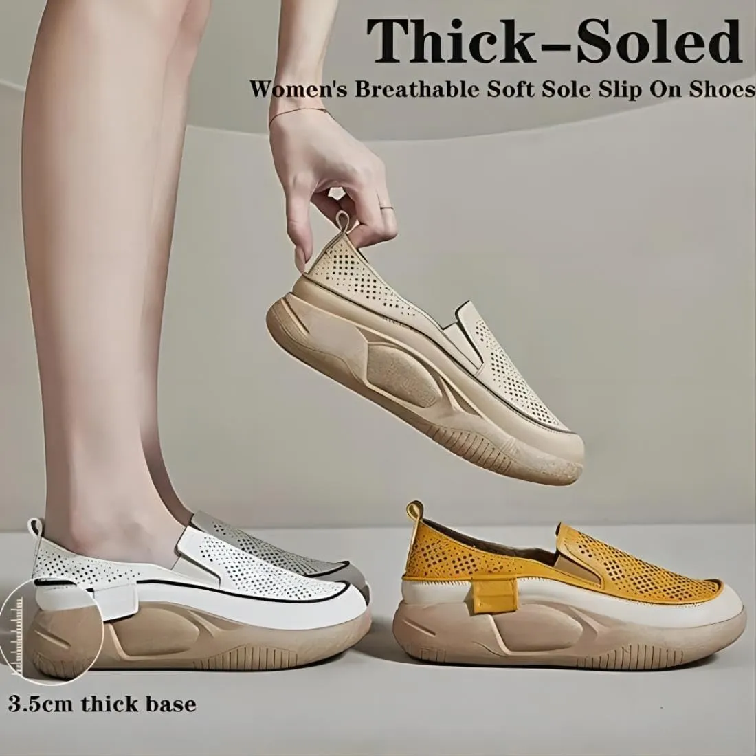 Biscalo Loafers for Women, Soft-Soled Corrective Loafers for Women