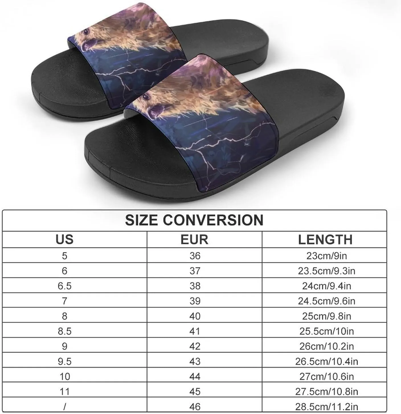 Blacklight Hamsa Hand Evil Eye Bohemian House Sandals Non Slip Slippers Quick Drying Bathroom Shower Shoes for Women Men