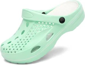 Boys and Girls Arch Support Garden Clogs Shoes Kids Slippers Indoor Outdoor Beach Sandals Removable Cushion Insole