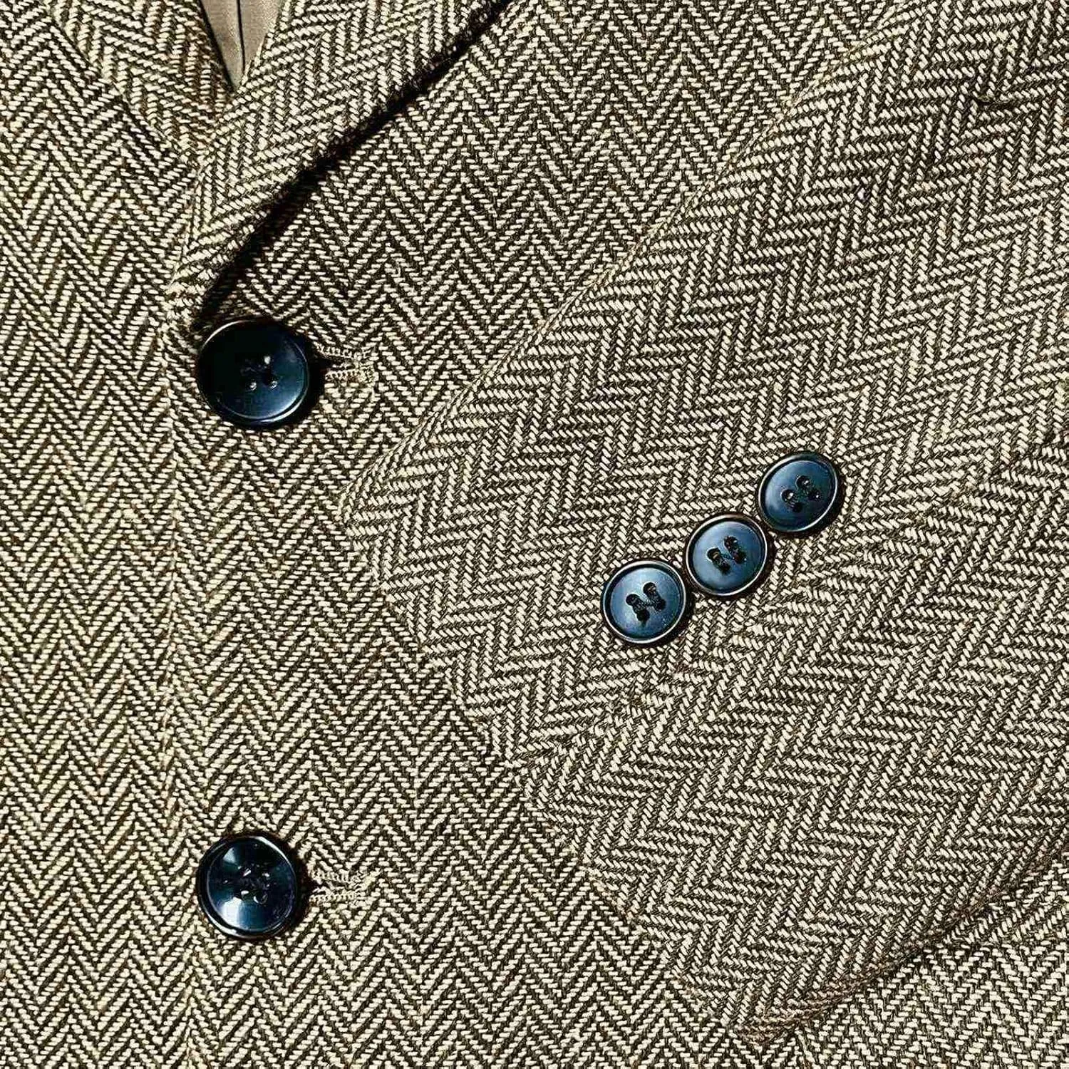 Boys Blazer Classic Jacket for Boy Wedding Retro Herringbone Casual Jacket Formal Tweed Patterned Sport Coat