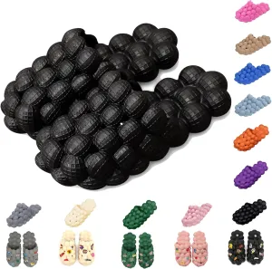 Bubble Slippers for Women Men, Funny Massage Golf Ball Slides, Cloud Cushion Thick Sole Spa, Non-slip Stress Relief Reflexology Sandals, Shower Bedroom