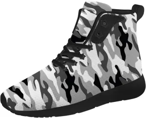 Camouflage Shoes for Men Women Camo High Top Sneakers Casual Shoes Gifts for Girlfriend Boyfriend