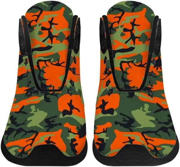 Camouflage Shoes for Men Women Camo High Top Sneakers Casual Shoes Gifts for Girlfriend Boyfriend