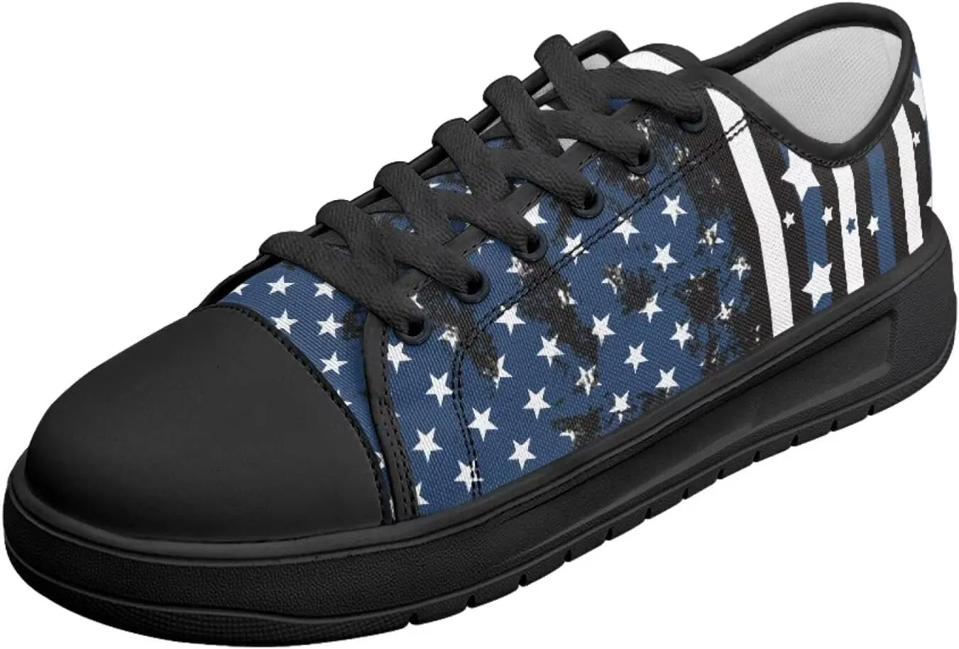 Canvas Shoes for Women Platform Sneakers Slip on Lace-up Walking Flats Outdoor Lightweight Tennis Shoe