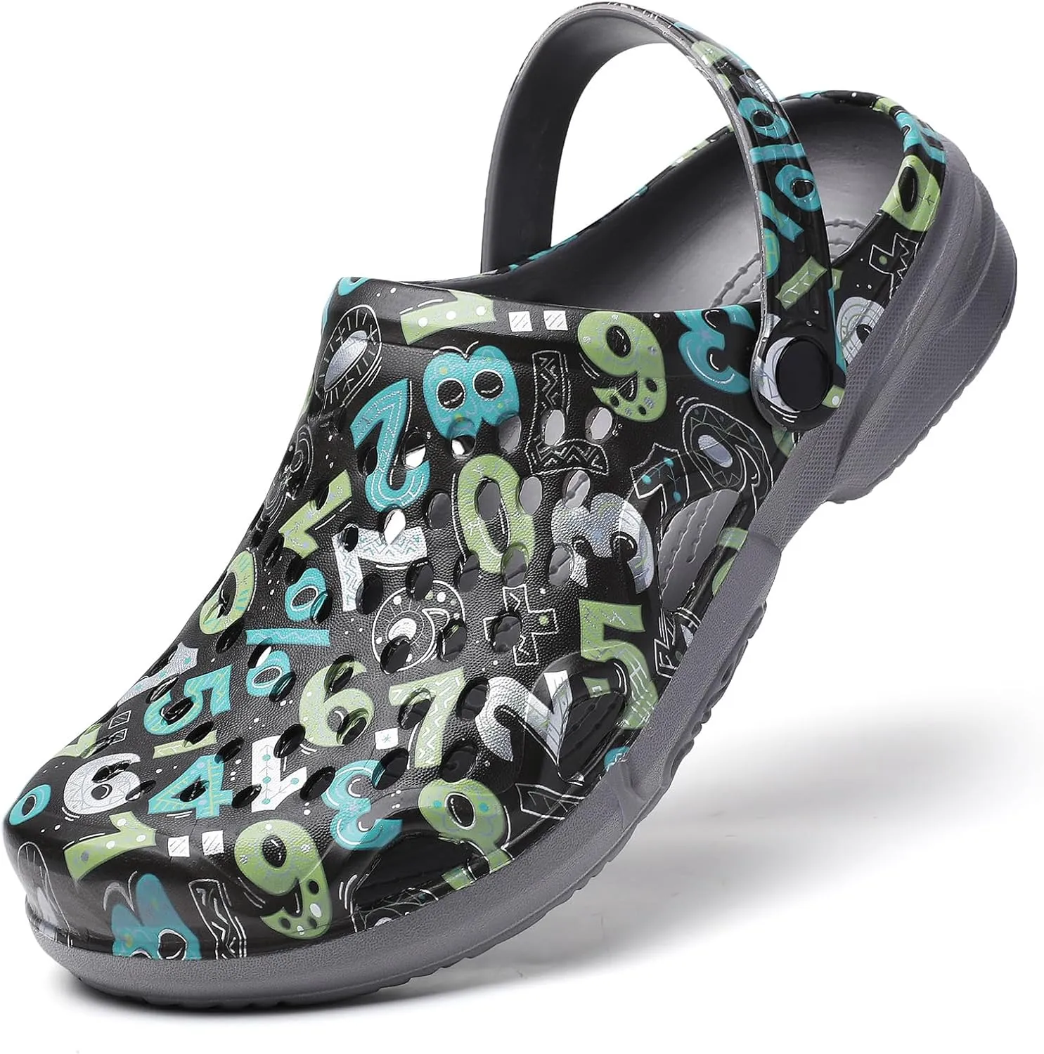 CERYTHRINA Mens Garden Clogs Lightweight Breathable Slip on Sandals Fashions Pool Beach Shoes Non Slip Home Clogs Slippers