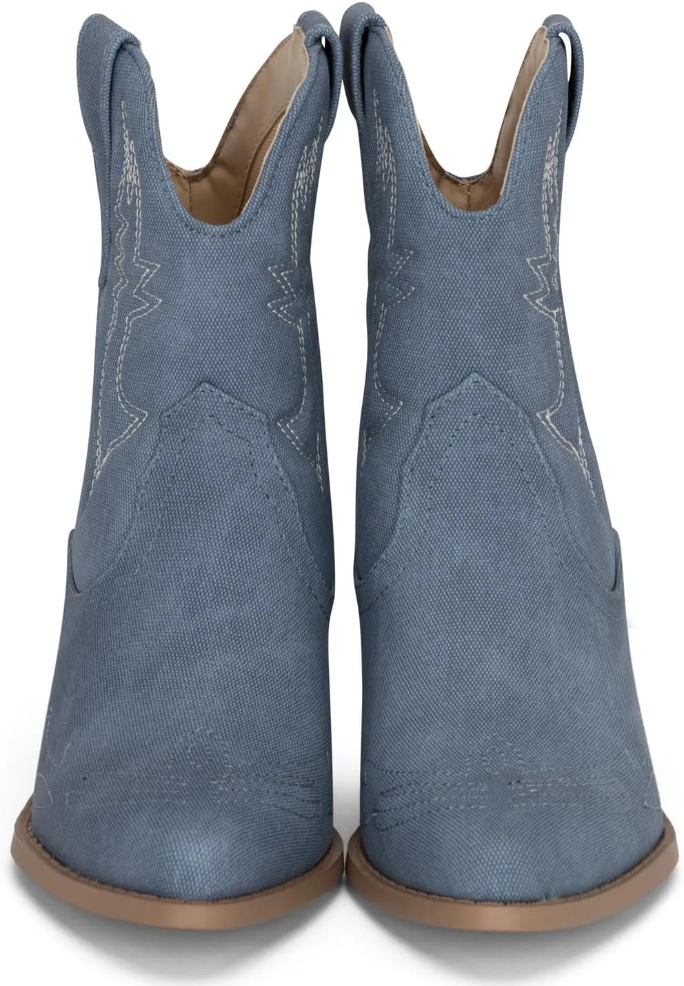 Chariot & Co -Susan- Womens Cowboy Cowgirl Western Ankle Booties Pointed Toe Boots