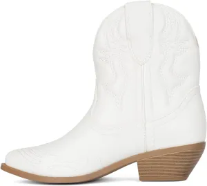 Chariot & Co -Susan- Womens Cowboy Cowgirl Western Ankle Booties Pointed Toe Boots