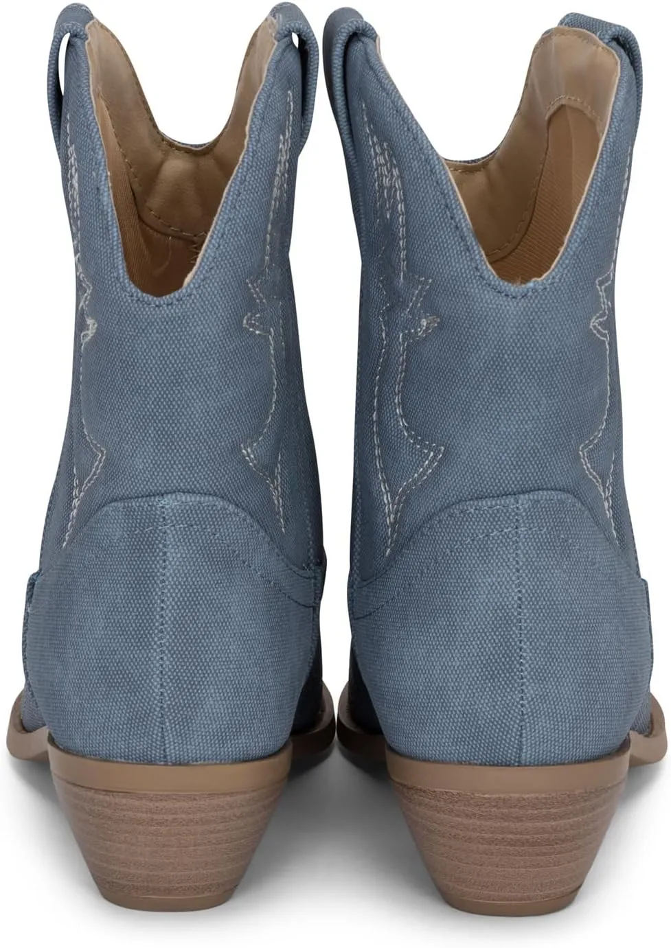 Chariot & Co -Susan- Womens Cowboy Cowgirl Western Ankle Booties Pointed Toe Boots