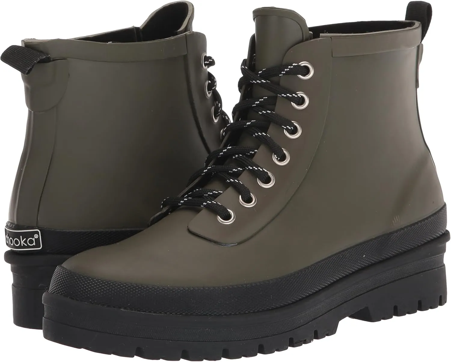 Chooka Men's Redmond Waterproof Hiker Rain Boot