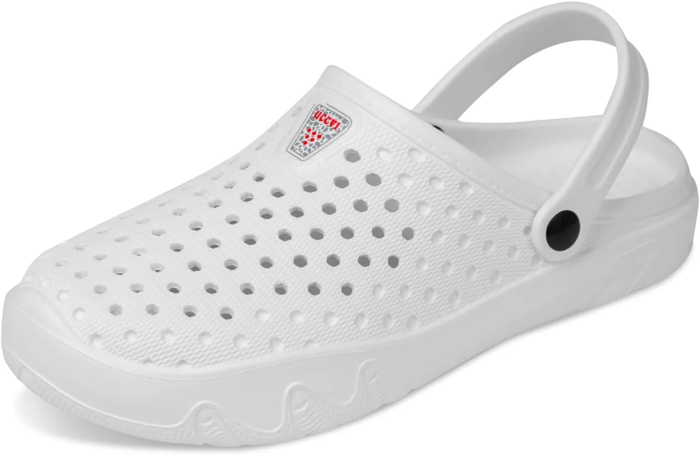 clapzovr Unisex Garden Clogs Shoes with Straps Ultralight, Shower Shoes Clogs for Women Men, Slippers Sandals Beach Shoes