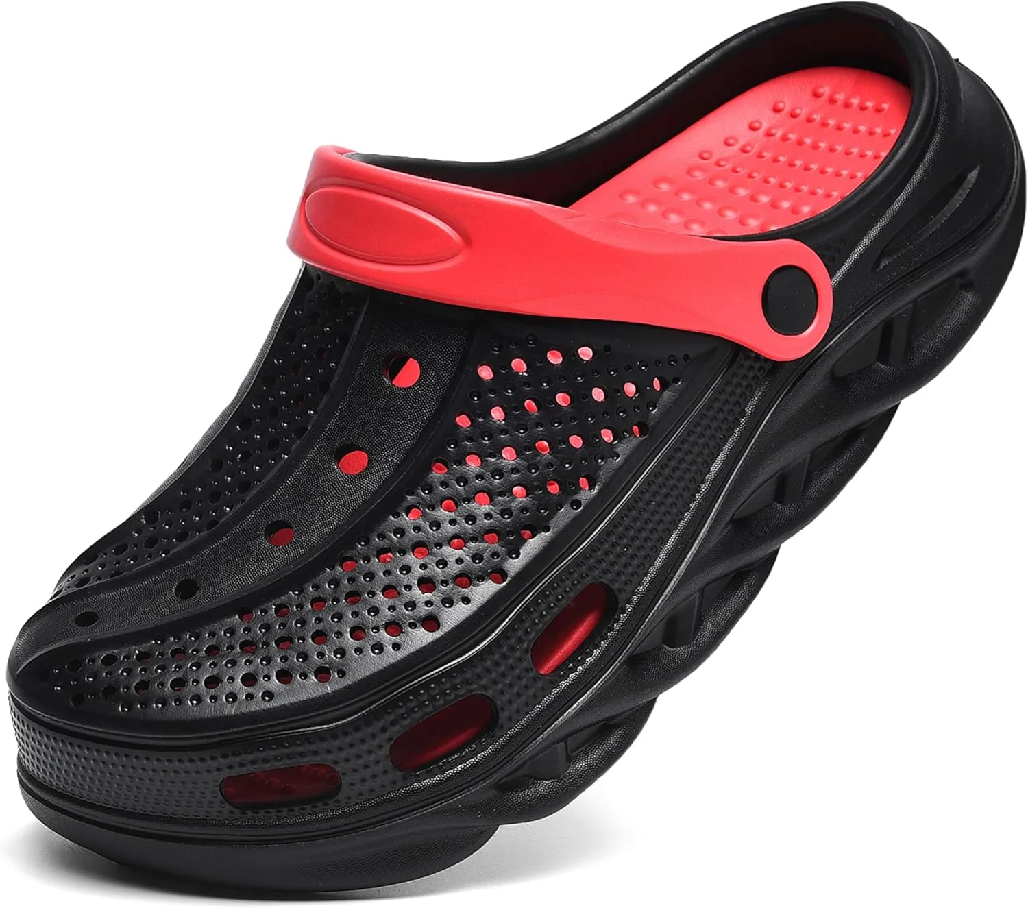 clootess Arch Support Garden Clogs Orthopedic Shoes for Women and Men Sandals Pillow Recovery Fasciitis Feet Insoles