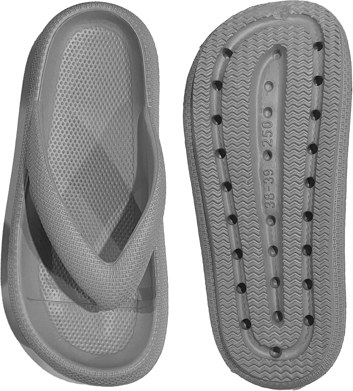 Cloud Flip Flops for Men Women Orthotic Lightweight Beach Slides Pillow Soft Slides Sandals Cushion Beach Flip Flops EVA Comfy Bath Spa Walking Sandals Pool Thong Slippers