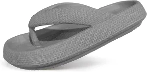 Cloud Flip Flops for Men Women Orthotic Lightweight Beach Slides Pillow Soft Slides Sandals Cushion Beach Flip Flops EVA Comfy Bath Spa Walking Sandals Pool Thong Slippers