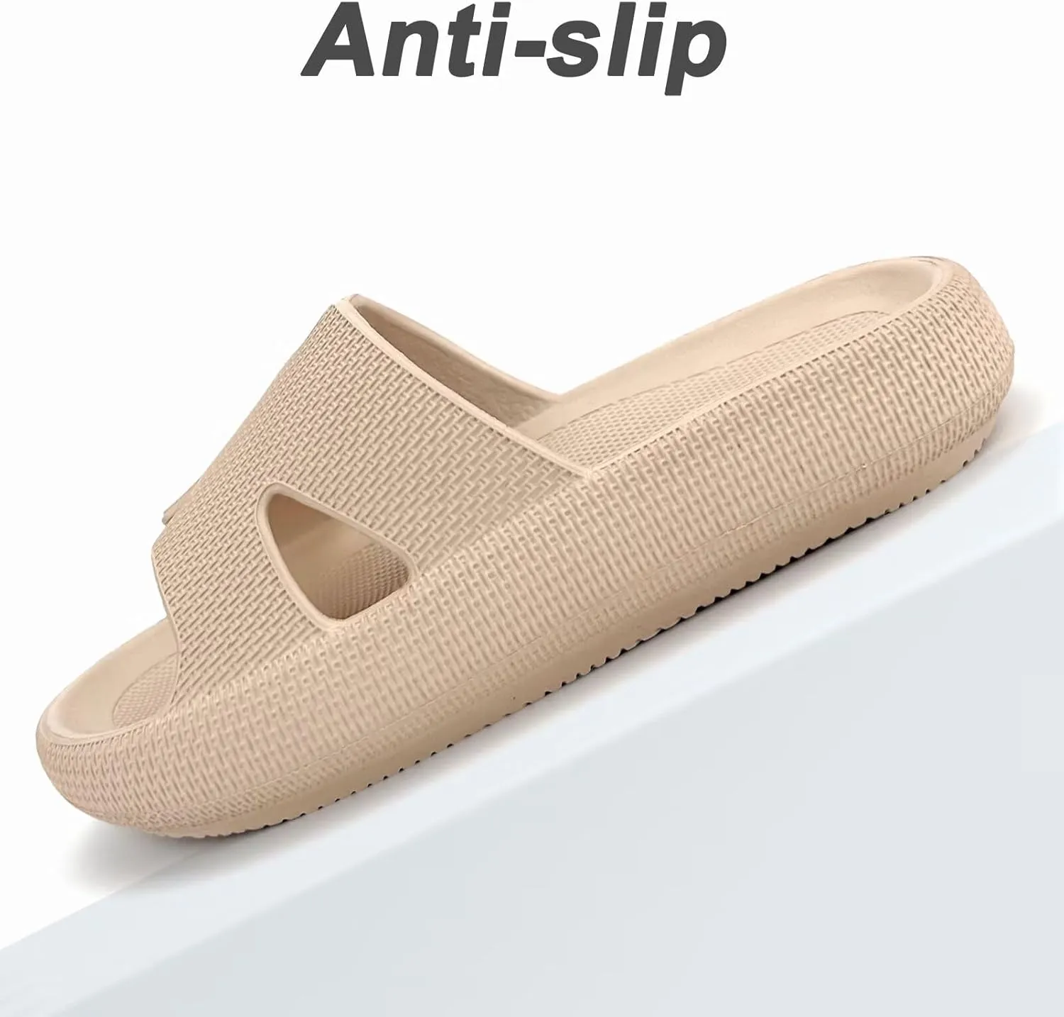 Cloud Pillow Recovery Slides for Women,Womens H-starp Platform Comfortable Memory Foam Arch Support Sandals,Waterproof EVA Cushioned Cushion Slippers for Beach Shower Bathroom Pool