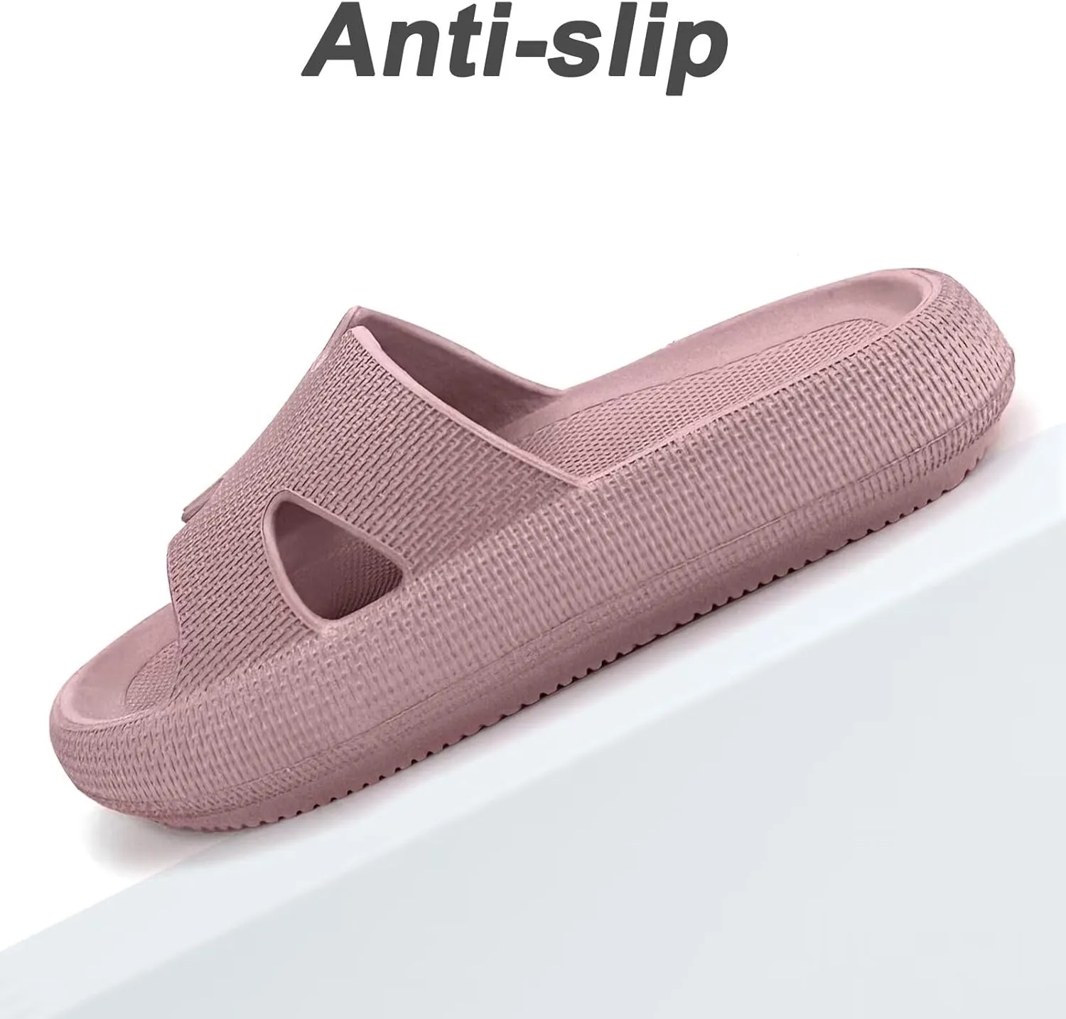 Cloud Pillow Recovery Slides for Women,Womens H-starp Platform Comfortable Memory Foam Arch Support Sandals,Waterproof EVA Cushioned Cushion Slippers for Beach Shower Bathroom Pool