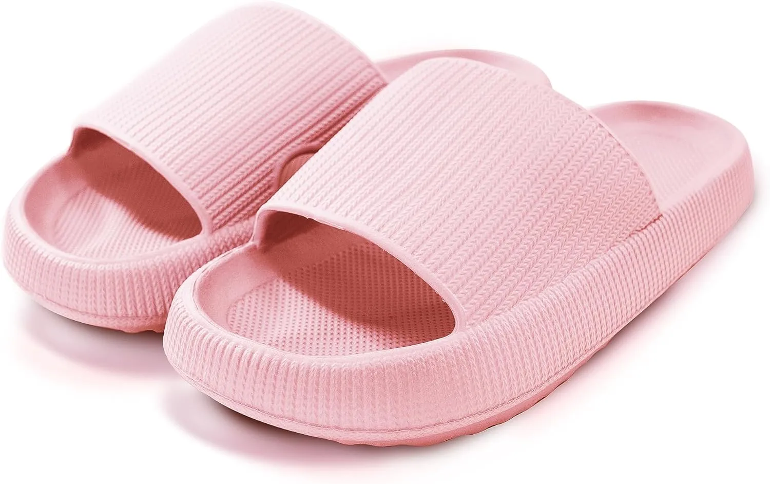 Cloud Slides For Women And Men - Comfy Non Slip Indoors Slippers For Shower Spa Pool College Outdoors Slides - Soft And Cozy Open Toe House Sandals Thick Soles