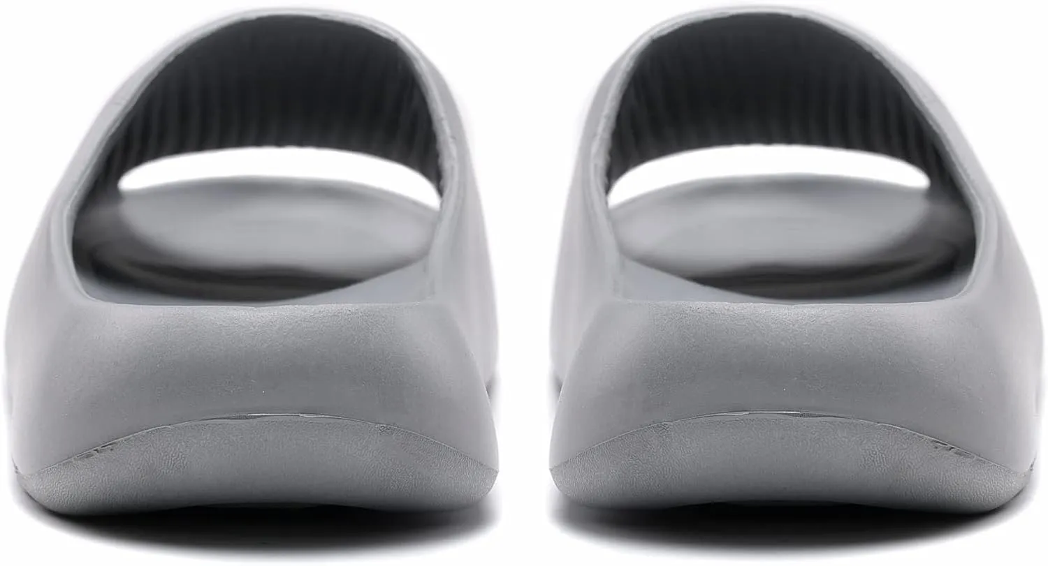 Cloud Slides for Women Men Kids, Pillow Slippers Comfy Non-Slip Soft Waterproof Bathroom Shower Shoes, Cushioned Thick Sole Sandals for Indoor and Outdoor