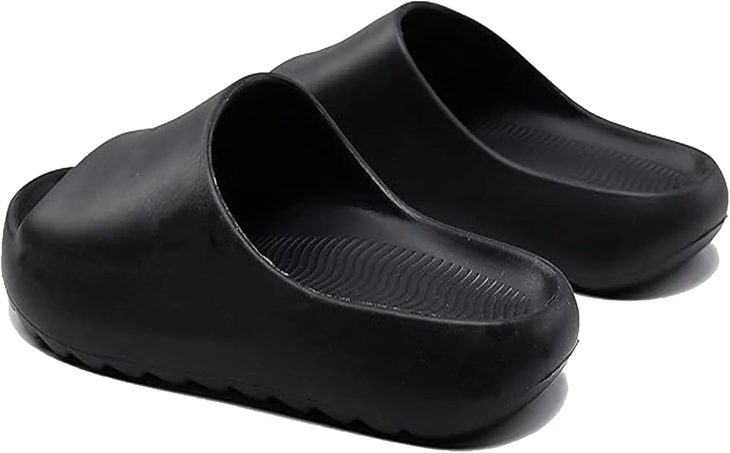 Cloud Slides for Women Men Kids,Unisex EVA Soft Recovery Slides,Thick Sole Open Toe Toddler Boys Girls Beach Slippers Shower Shoes Outdoor&Indoor House Slippers