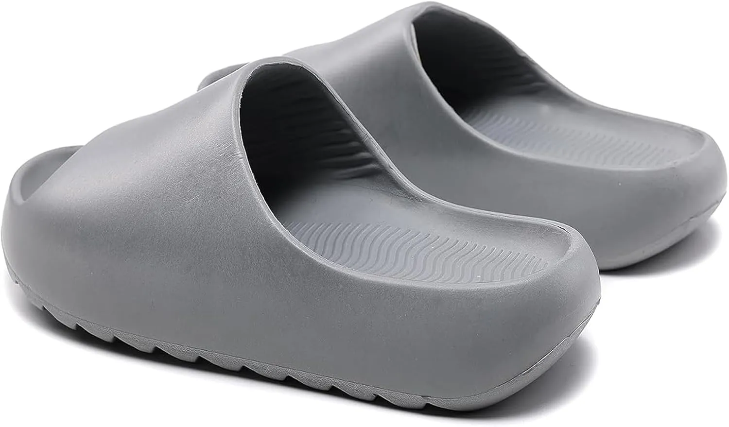 Cloud Slides for Women Men Kids,Unisex EVA Soft Recovery Slides,Thick Sole Open Toe Toddler Boys Girls Beach Slippers Shower Shoes Outdoor&Indoor House Slippers