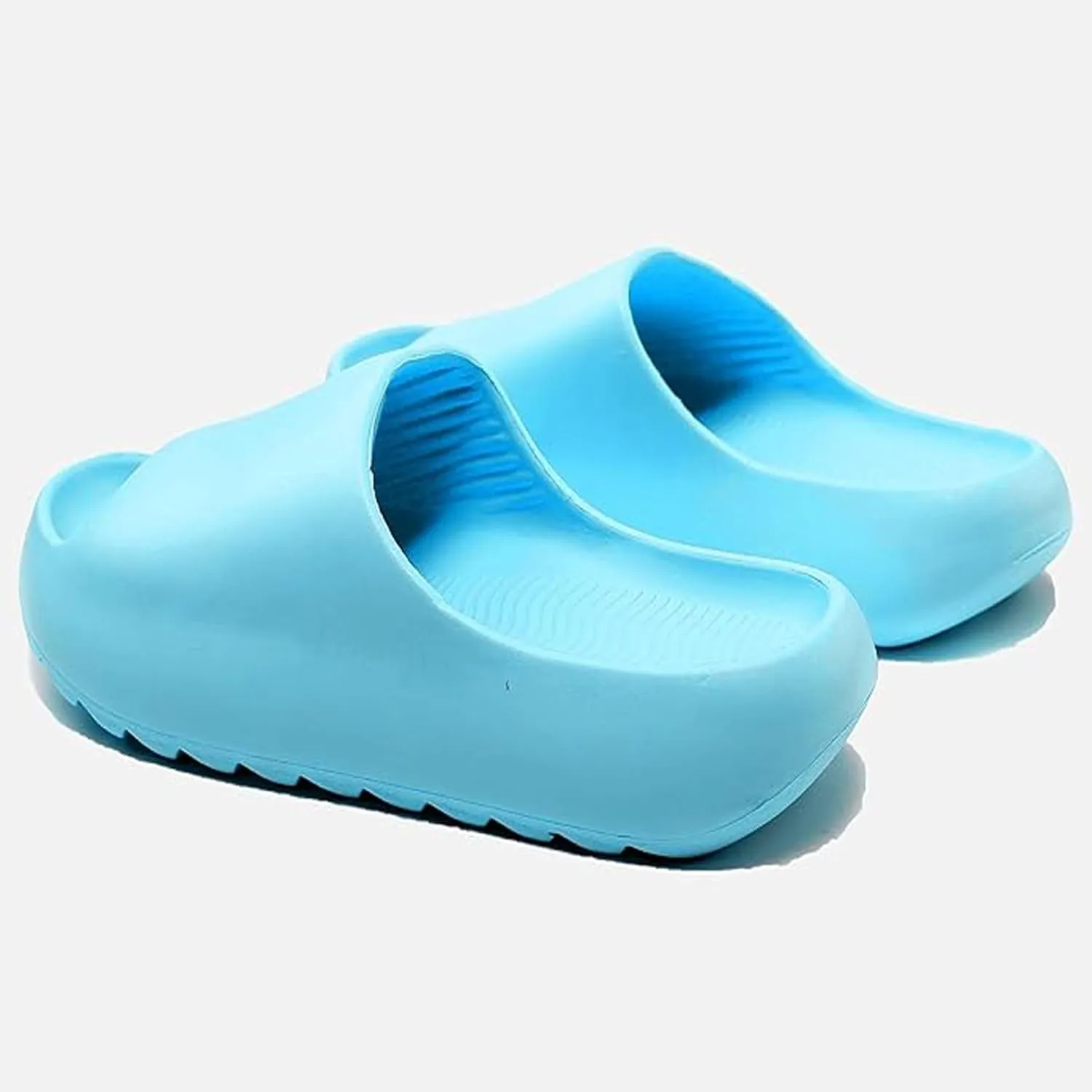 Cloud Slides for Women Men Kids,Unisex EVA Soft Recovery Slides,Thick Sole Open Toe Toddler Boys Girls Beach Slippers Shower Shoes Outdoor&Indoor House Slippers