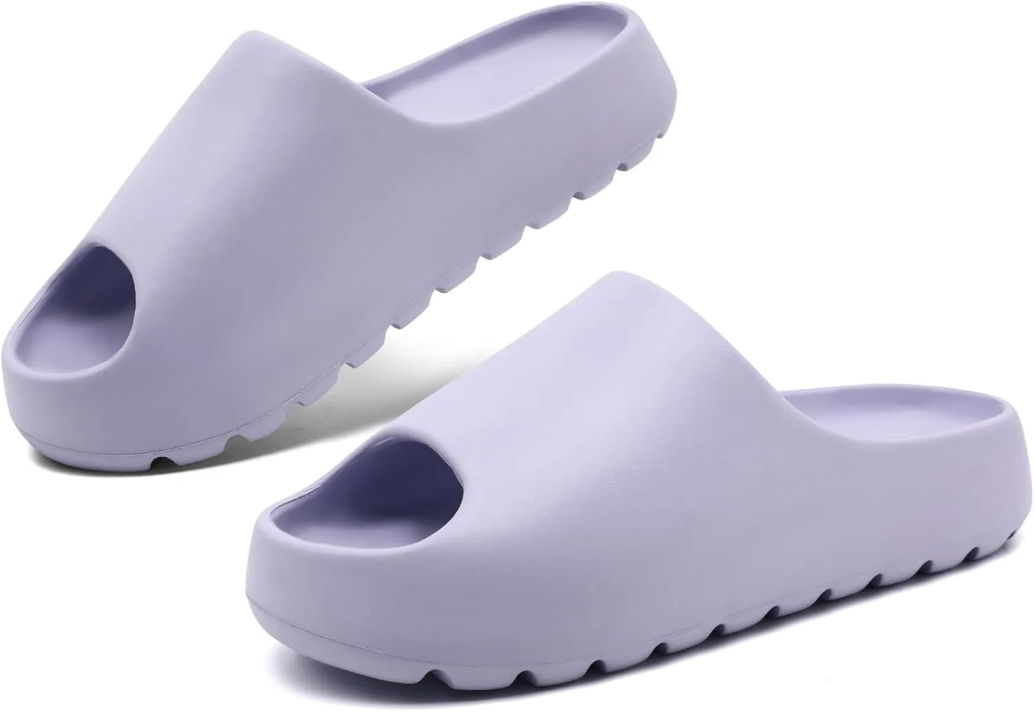 Cloud Slides for Women Men, Recovery Womens Pillow Slides,EVA Anti-Slip shower shoes,Thick Sole Open Toe Garden Shoes,men's sandals,mens slippers for Indoor and Outdoor Size