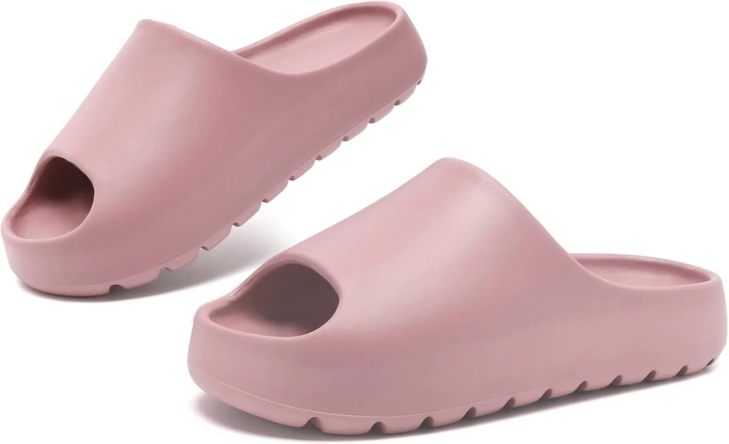 Cloud Slides for Women Men, Recovery Womens Pillow Slides,EVA Anti-Slip shower shoes,Thick Sole Open Toe Garden Shoes,men's sandals,mens slippers for Indoor and Outdoor Size