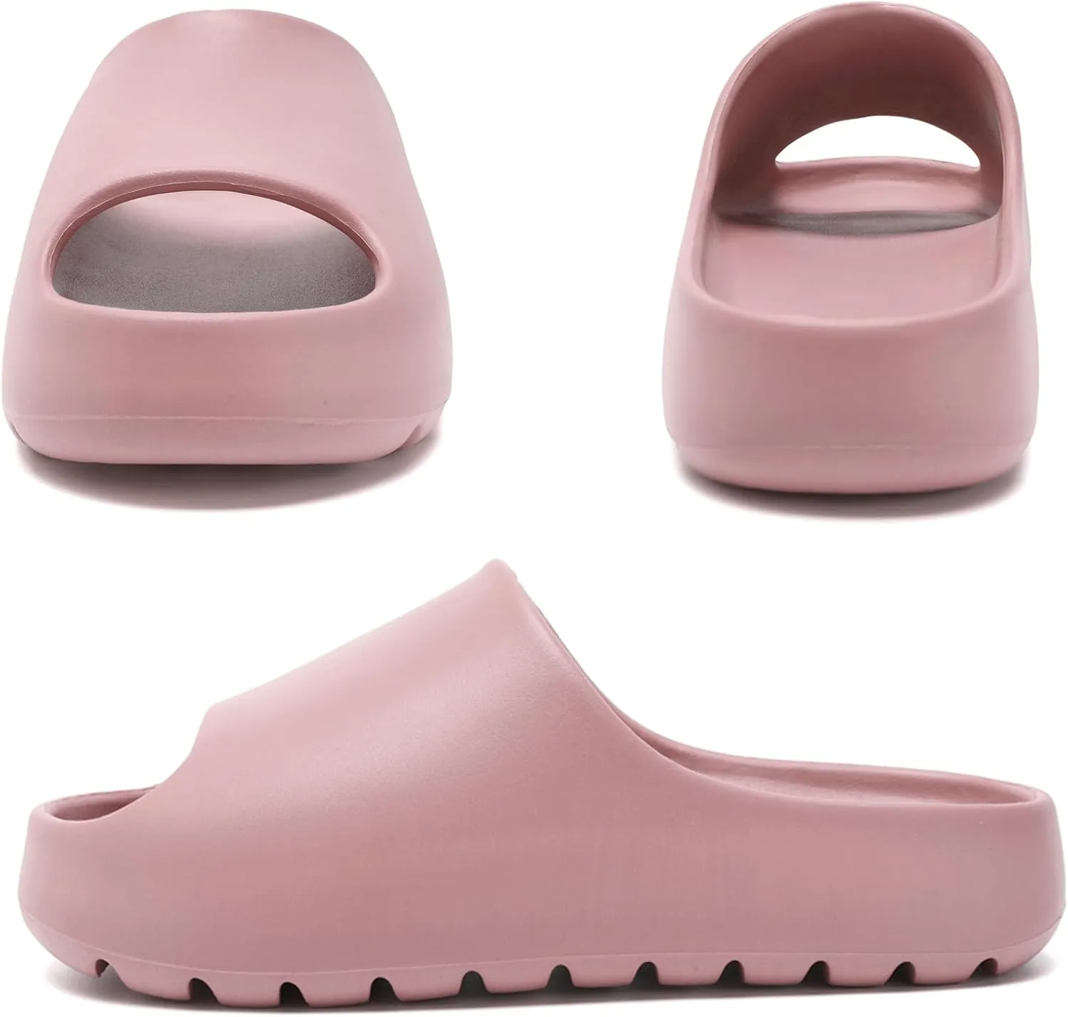 Cloud Slides for Women Men, Recovery Womens Pillow Slides,EVA Anti-Slip shower shoes,Thick Sole Open Toe Garden Shoes,men's sandals,mens slippers for Indoor and Outdoor Size