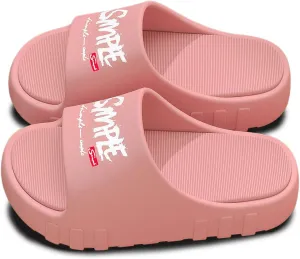 Cloud Slides for Women Men Thick Sole Pillow Slippers Non Slip Shower Bath Platform Foam Sandals for Indoor Outdoor House Pool