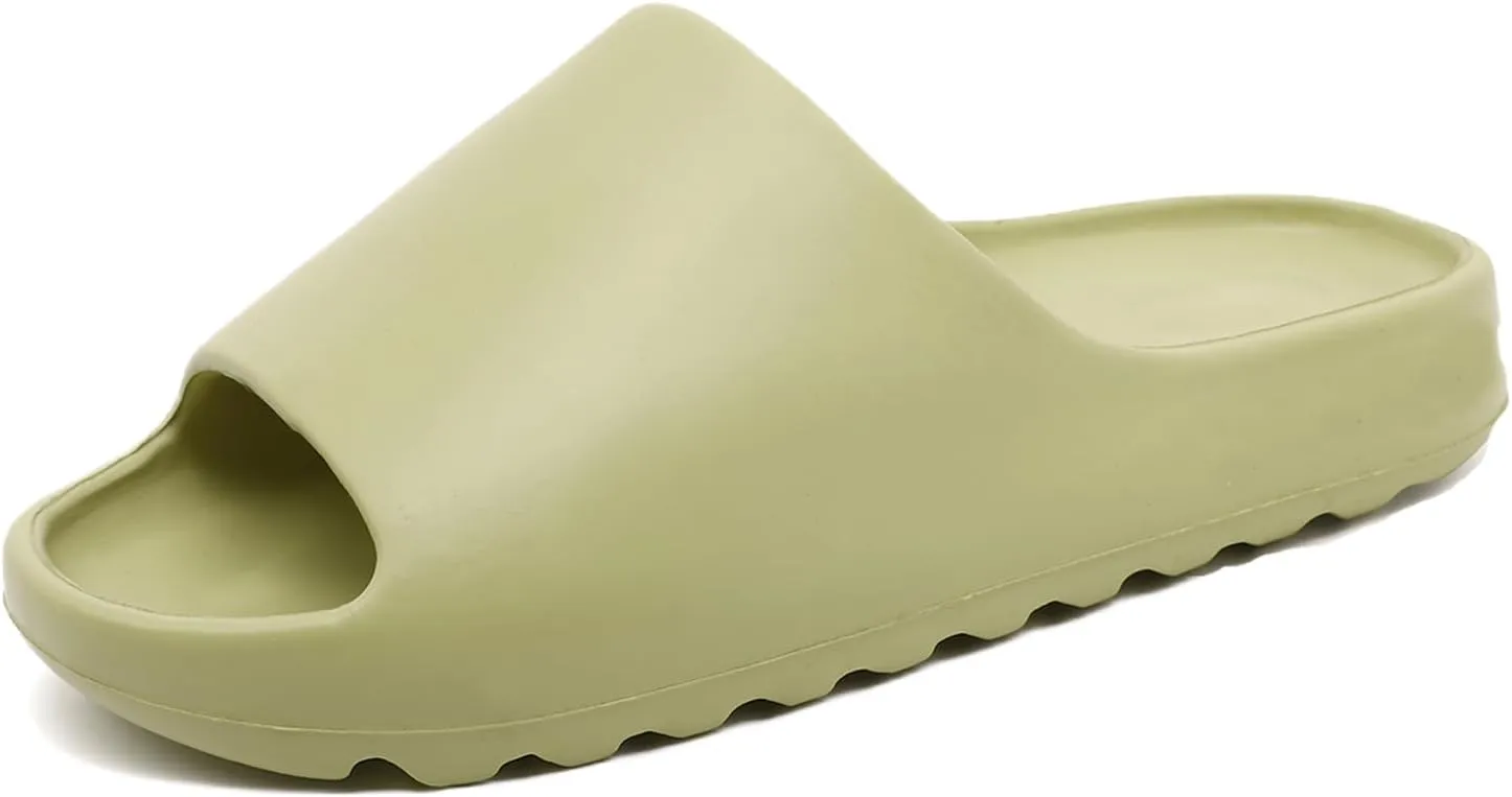 Cloud Slides Sandals for Women Men, Pillow Slippers,Open Toe Garden Shoes,sandals women,Drying Soft Lightweight Shower Shoes for Indoor and Outdoor