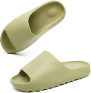 Cloud Slides Sandals for Women Men, Pillow Slippers,Open Toe Garden Shoes,sandals women,Drying Soft Lightweight Shower Shoes for Indoor and Outdoor